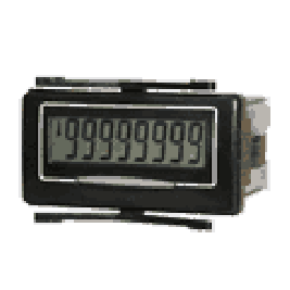 8-Digits, 9mm LCD Display, Speed: 10kHz, Self-powered